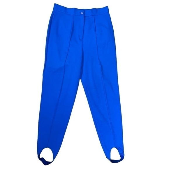 Vintage Blue Walkabouts Stirrup Pants - size 12 - Picture 1 of 4